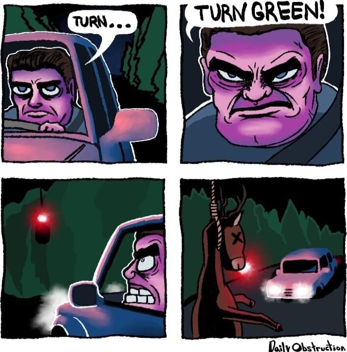 TURN GREEN