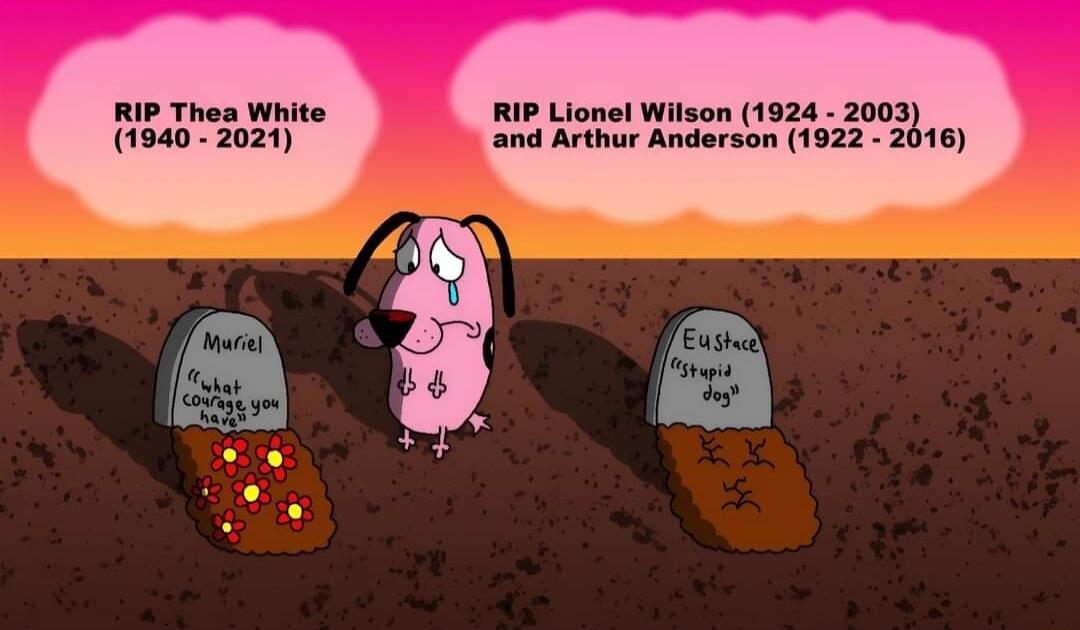 RIP Lionel Wilson 1924 2003 RIP Thea White and Arthur Anderson 1922 2016 19402021