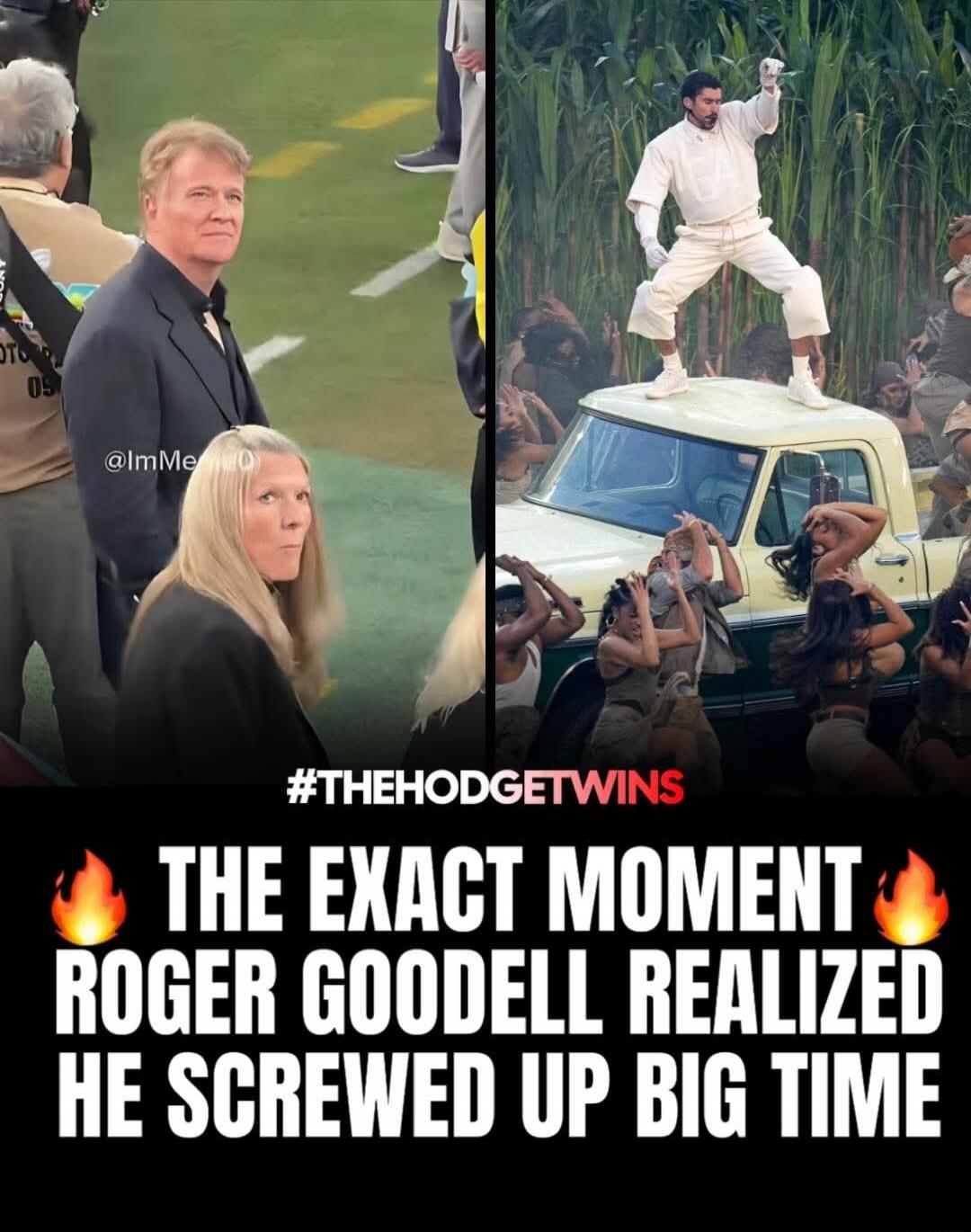 THE EXACT MOMENT ROGER GOODELL REALIZED HE SCREWED UP BIG TIME
#THEHODGETWINS