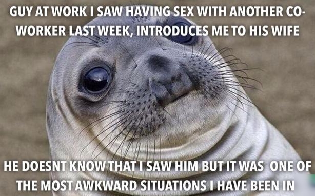 GUY ATWORK SAW HAVING SEX WITH ANOTHER CO WORKER LAST WEEK INTRODIRE