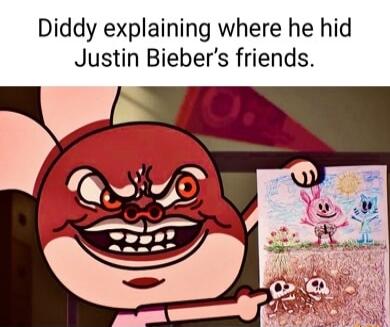 Diddy explaining where he hid Justin Biebers friends