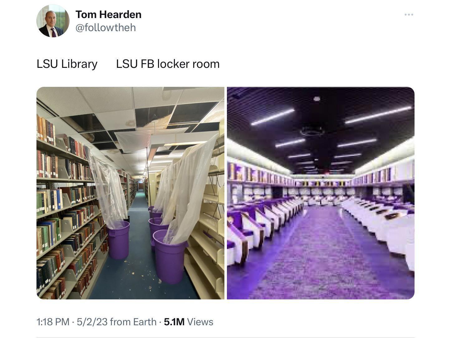Tom Hearden LSU Library LSU F8 locker room 18PM 5223 from Earth SAM Views
