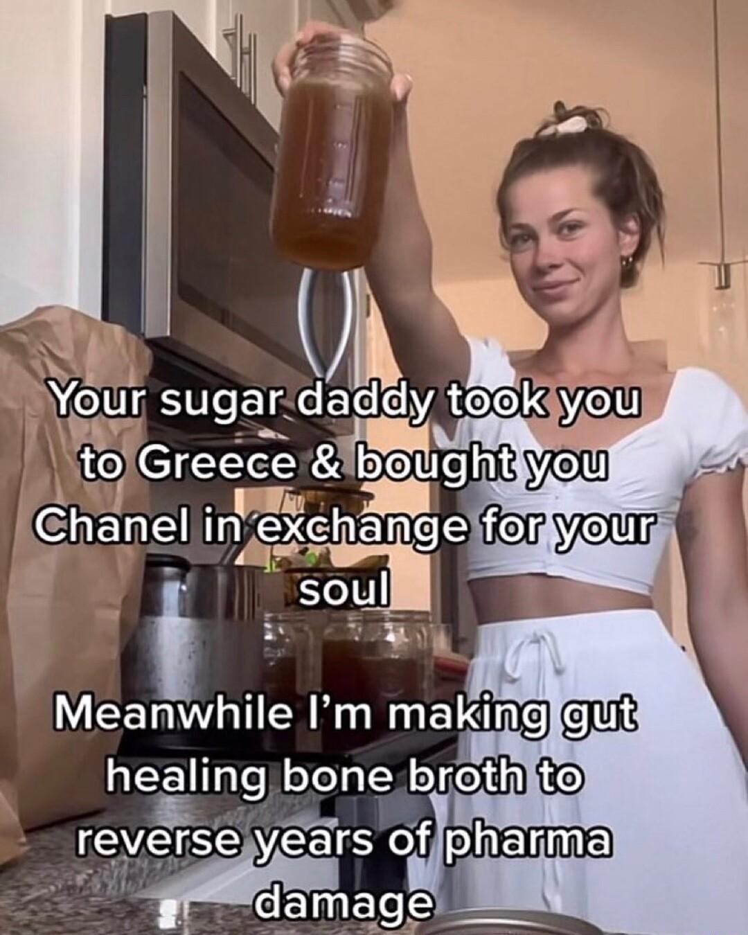 Chanel in EXE 7 T Meanwhile Im makingfgiit healing bone brothito re_verse VEEIS opharma Ma