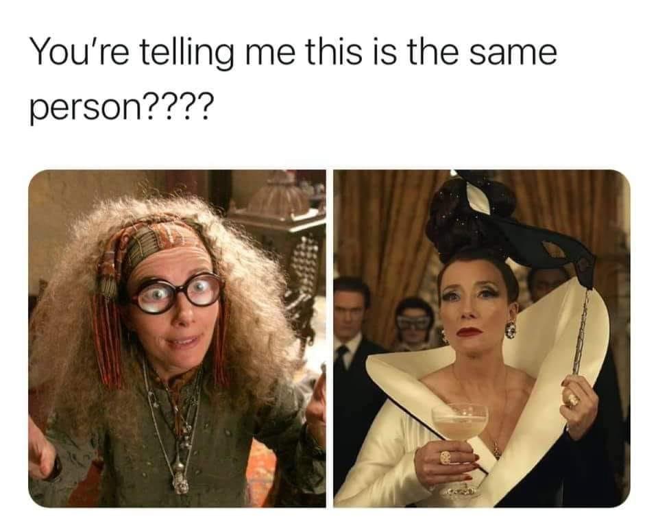 Youre telling me this is the same person