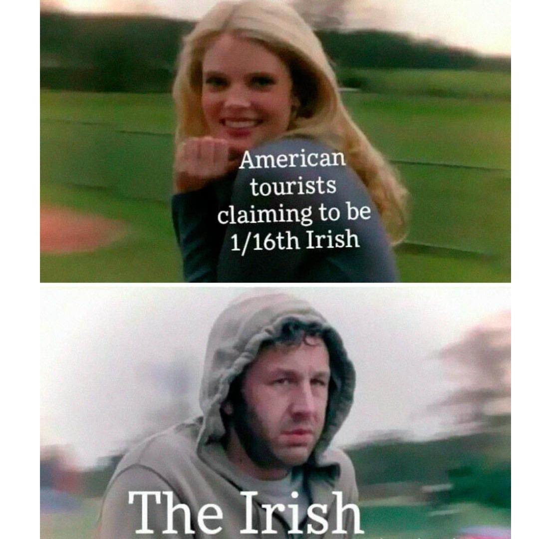 A American tourists claiming to be 116th Irish The Irish
