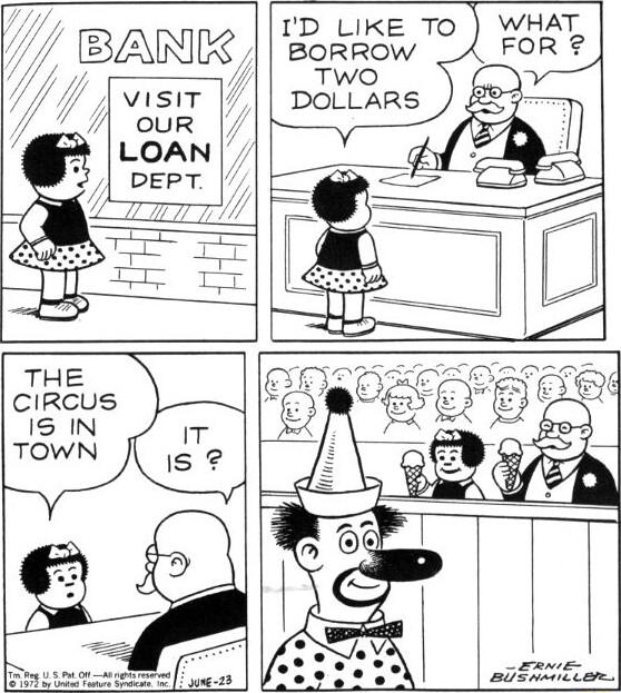 ID LIKE TO BORROW TWO DOLLARS