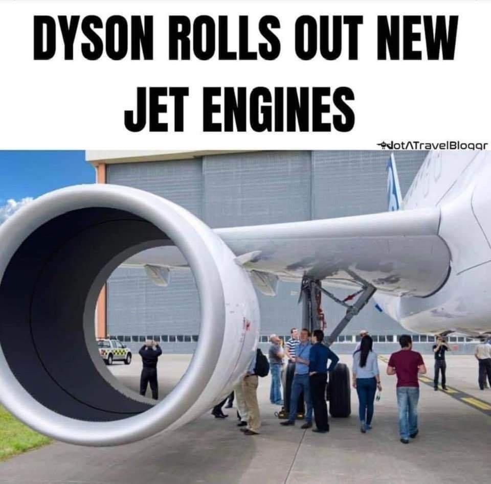 DYSON ROLLS OUT NEW JET ENGINES R Lo otTravelBloaar