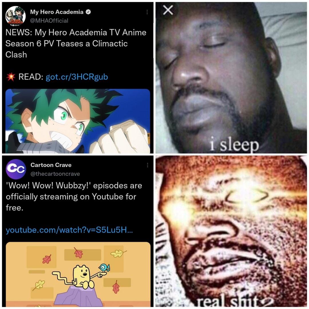 g prTry NEWS My Hero Academia TV Anime Season 6 PV Teases a Climactic READ 65 e Wow Wow Wubbzy episodes are officially streaming on Youtube for free