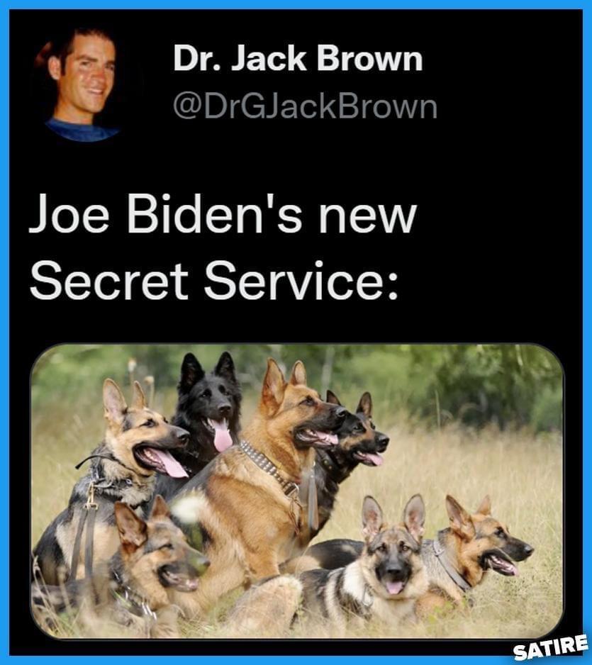 Dr Jack Brown IpICIET Joe Bidens new Secret Service