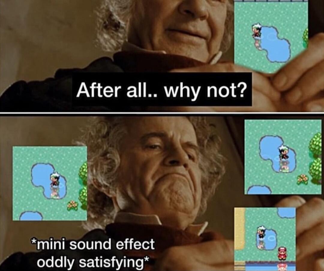 74 After all why not N 7 mini sound effect oddly satisfying