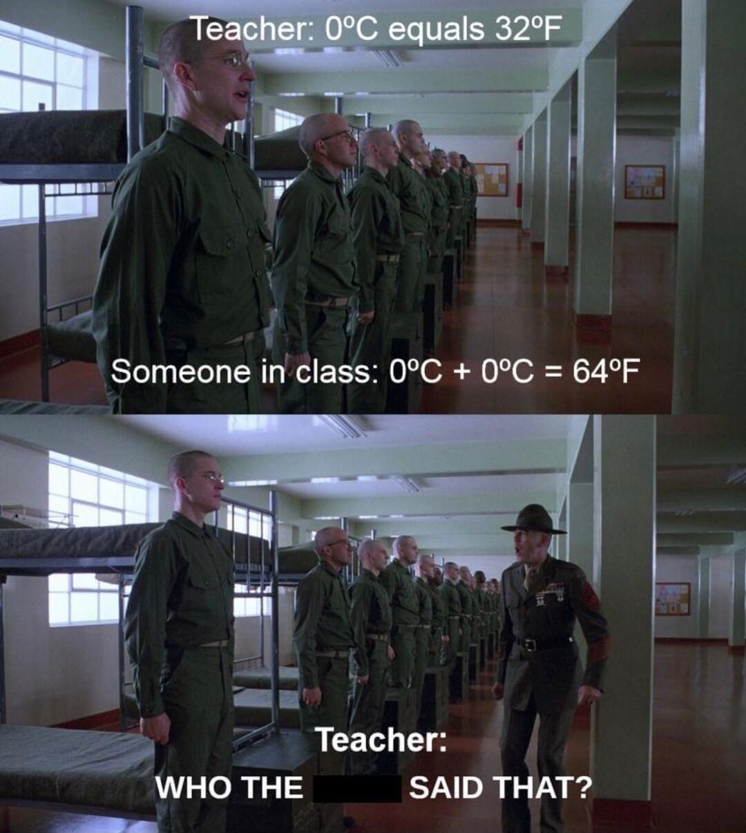 Teacher WHO THE SAID THAT