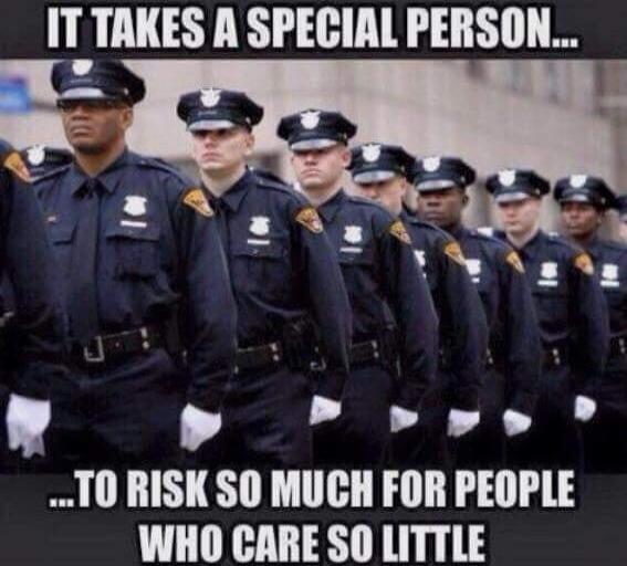 IT TAKES A SPECIAL PERSON... ...TO RISK SO MUCH FOR PEOPLE WHO CARE SO LITTLE