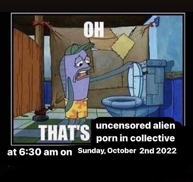 uncensored alien pornin collective at 630 am on Sunday October 2nd 2022