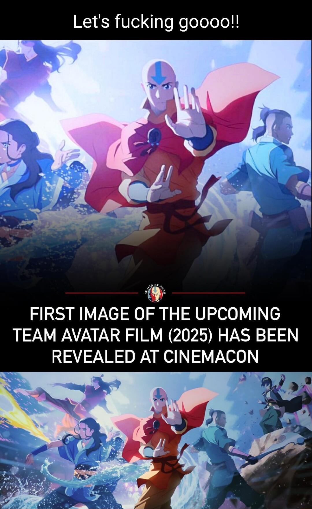 Lets fucking goooo FIRST IMAGE OF THE UPCOMING TEAM AVATAR FILM 2025 HAS BEEN AU ARFANEN 2 e 0