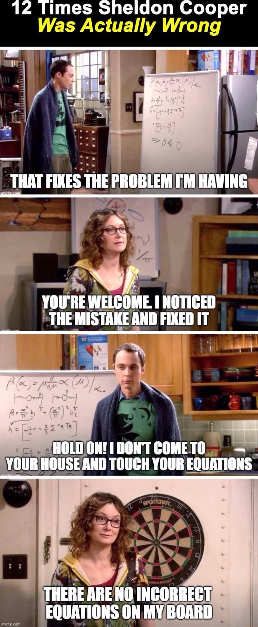 12 Times Sheldon Cooper