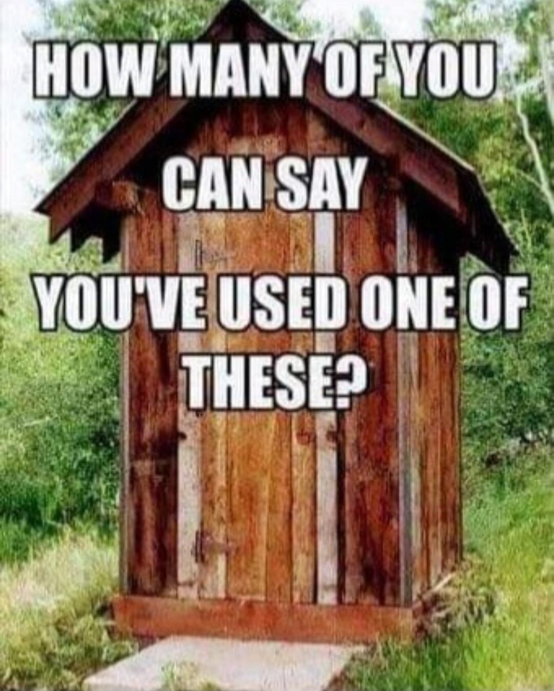 HOW MANY OF YOU CAN SAY YOU'VE USED ONE OF THESE?