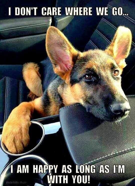 I DON'T CARE WHERE WE GO... I AM HAPPY AS LONG AS I'M WITH YOU!
