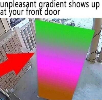 unp easnt radient shows up at your ront aoor RS