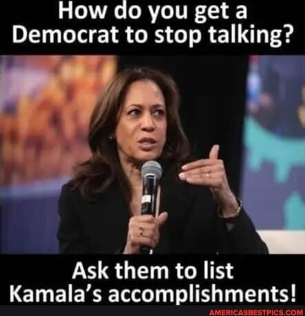 L 0V RVLeTV Democrat to stop talkmg e 7 d Ask them to list LETHEIEEETR T T T