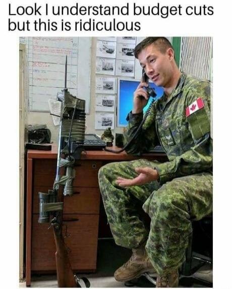 Look I understand budget cuts but this is ridiculous