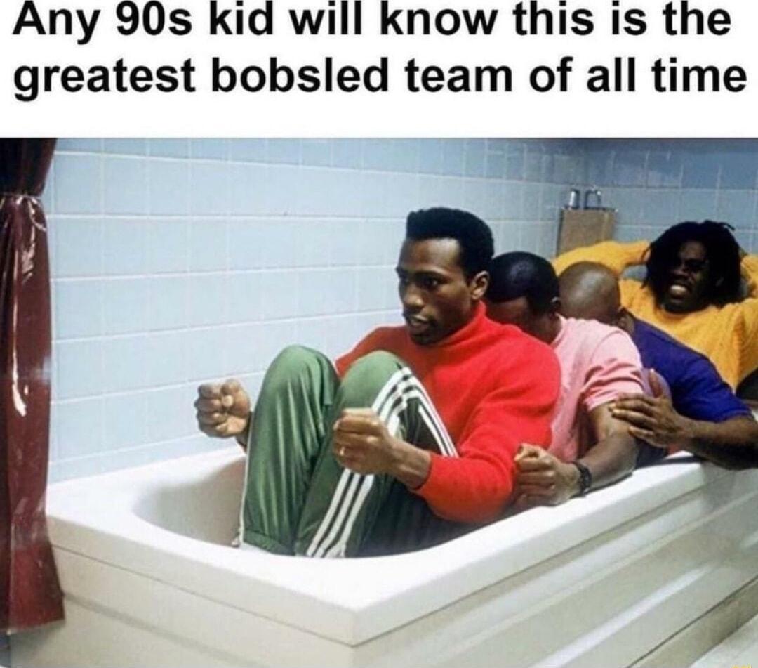 Any 90s kid will know this Is the greatest bobsled team of all time