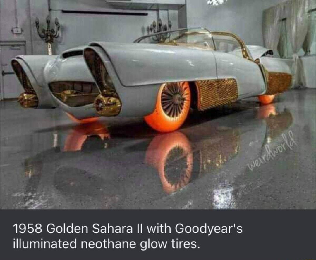 1958 Golden Sahara Il with Goodyears I aalsF 1 CTo MalTo a ETa e WVA 1F