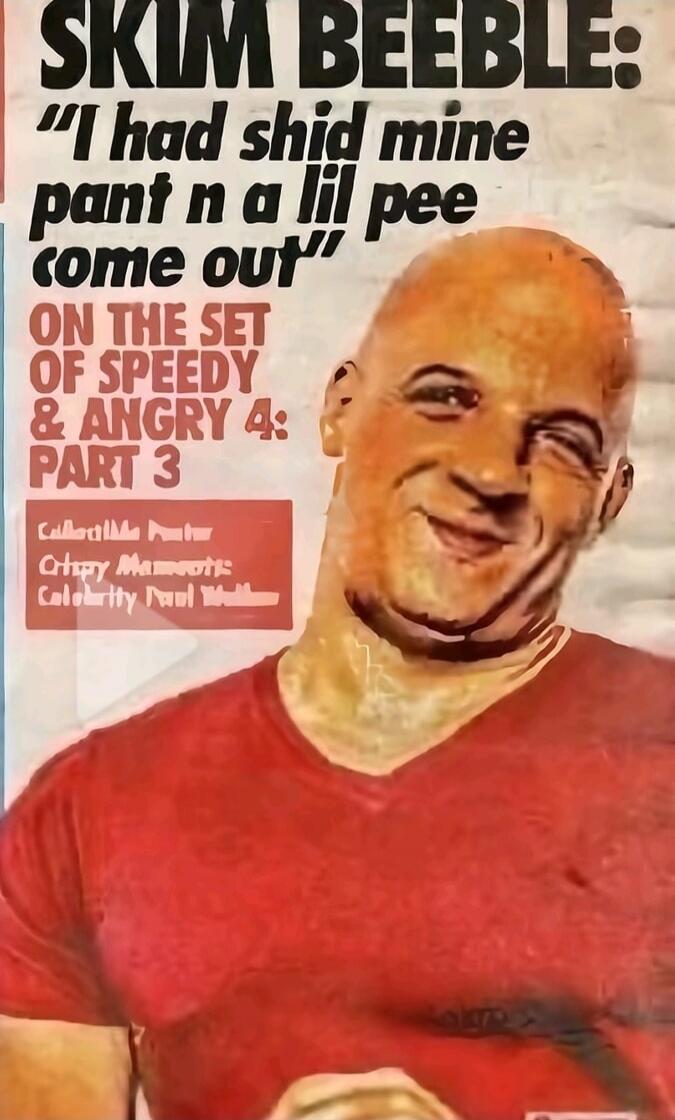 SKIM BEEBLE: 'I had shit my pants n a lil pee come out' ON THE SET OF SPEEDY & ANGRY 4: PART 3