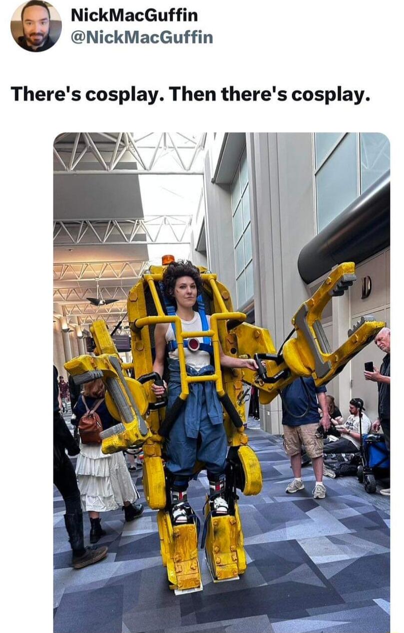 NickMacGuffin P NickMacGuffin Theres cosplay Then theres cosplay