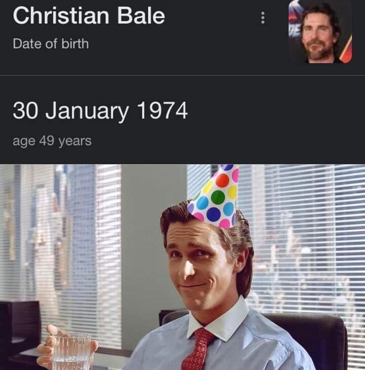 S TN F1 H Date of birth IO EGIVET YA e age 49 years