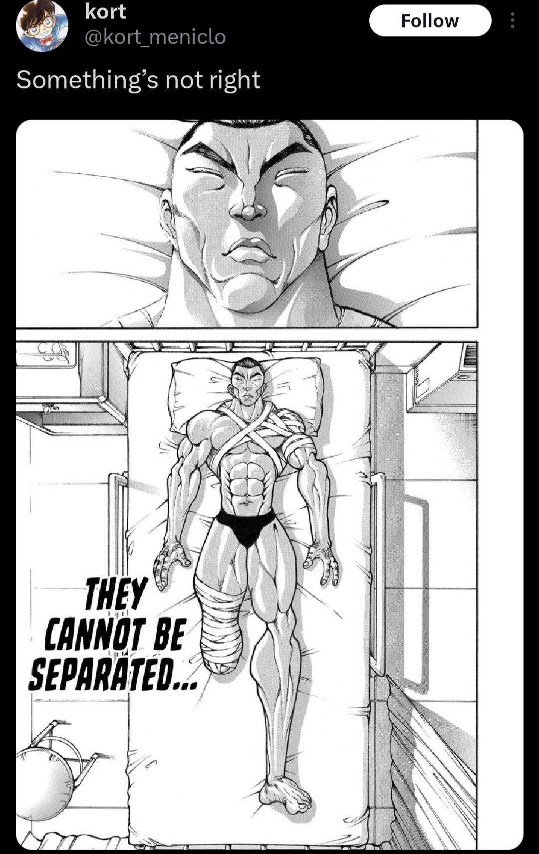 Something’s not right
THEY CANNOT BE SEPARATED...