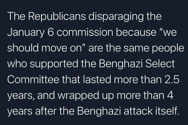 The Republicans disparaging the NEIVETaYA SN elelaanalISISolg N ofTer B ISIRRNVE should move on are the same people WialeXIU o ololntcTo Rialey 1TnTe ab VARSTIETels elnlnlNEER G EIRER o NanloltRtaF Ta D26 EETEEC1alo AV gTol olTo NU o Npalol Rt g 43 years after the Benghazi attack itself