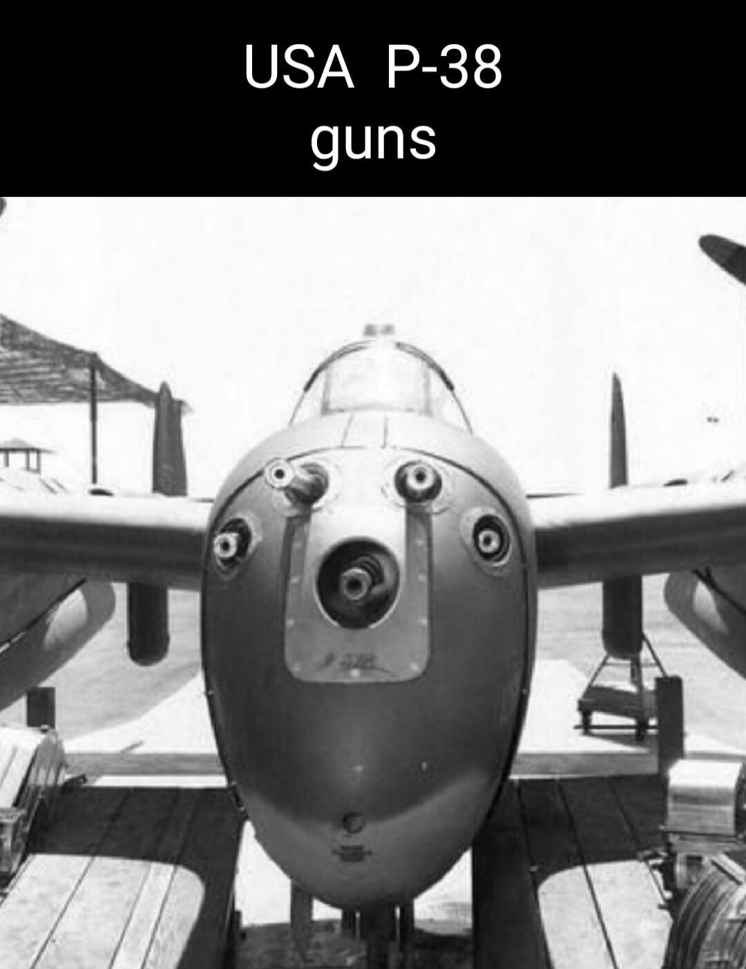 USA P-38 guns