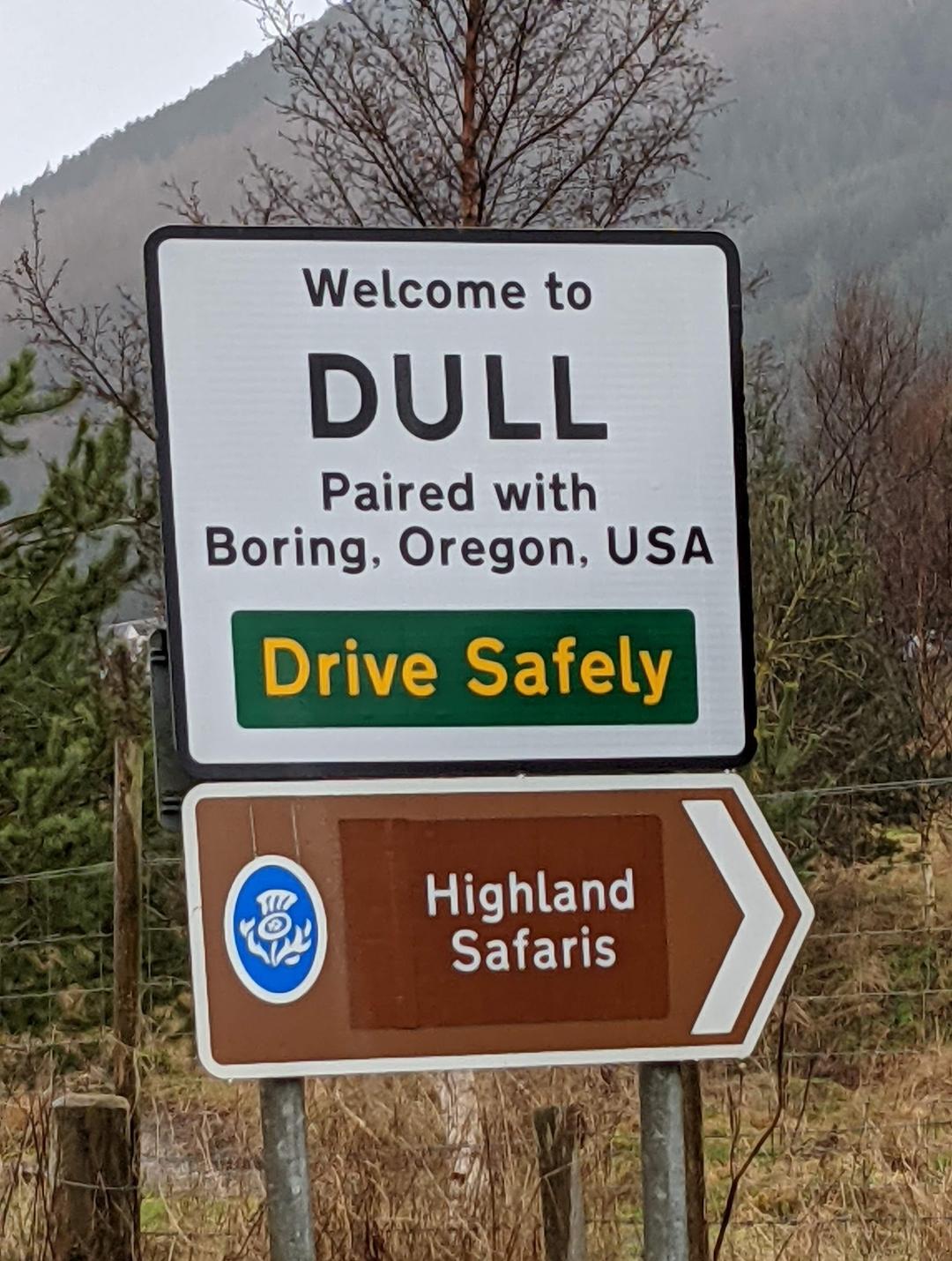 Welcome to DULL Paired with Boring Oregon USA