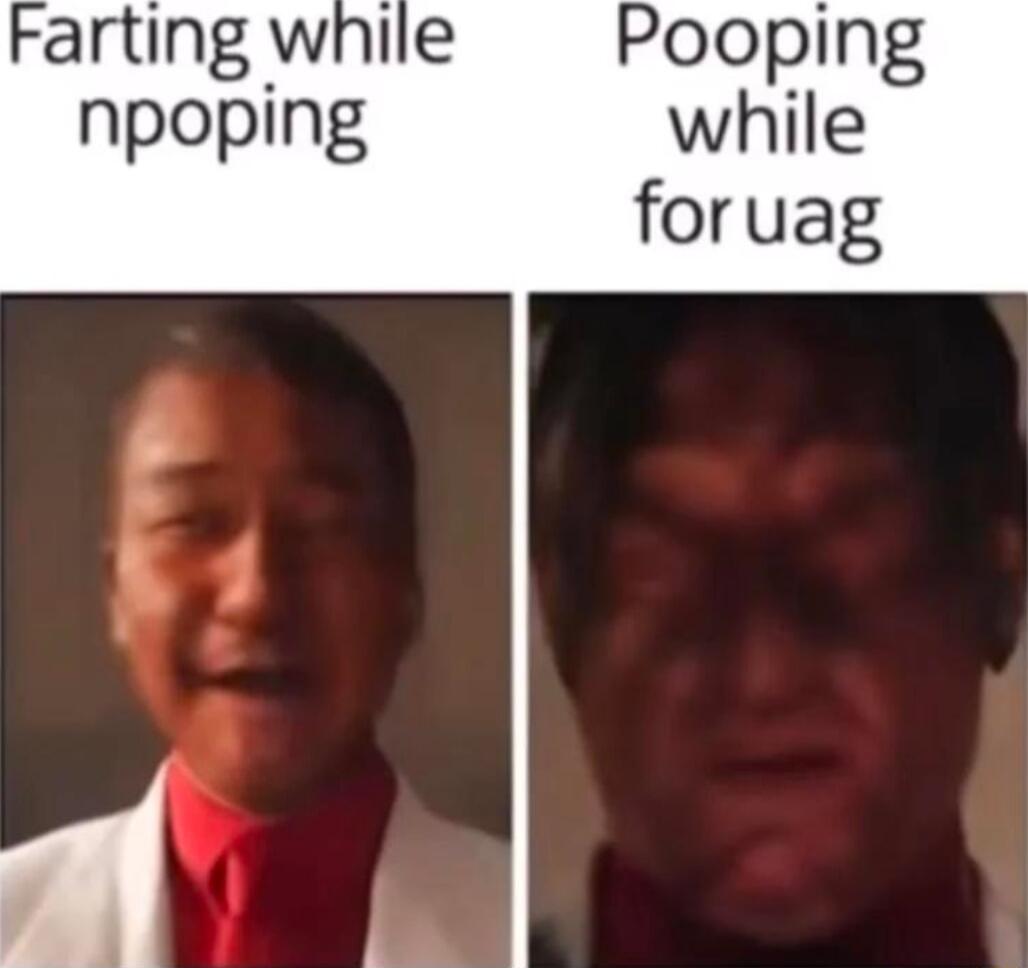 Farting while Pooping npoping while foruag