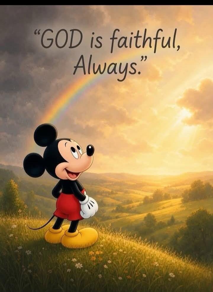 GOD is faithful, Always.