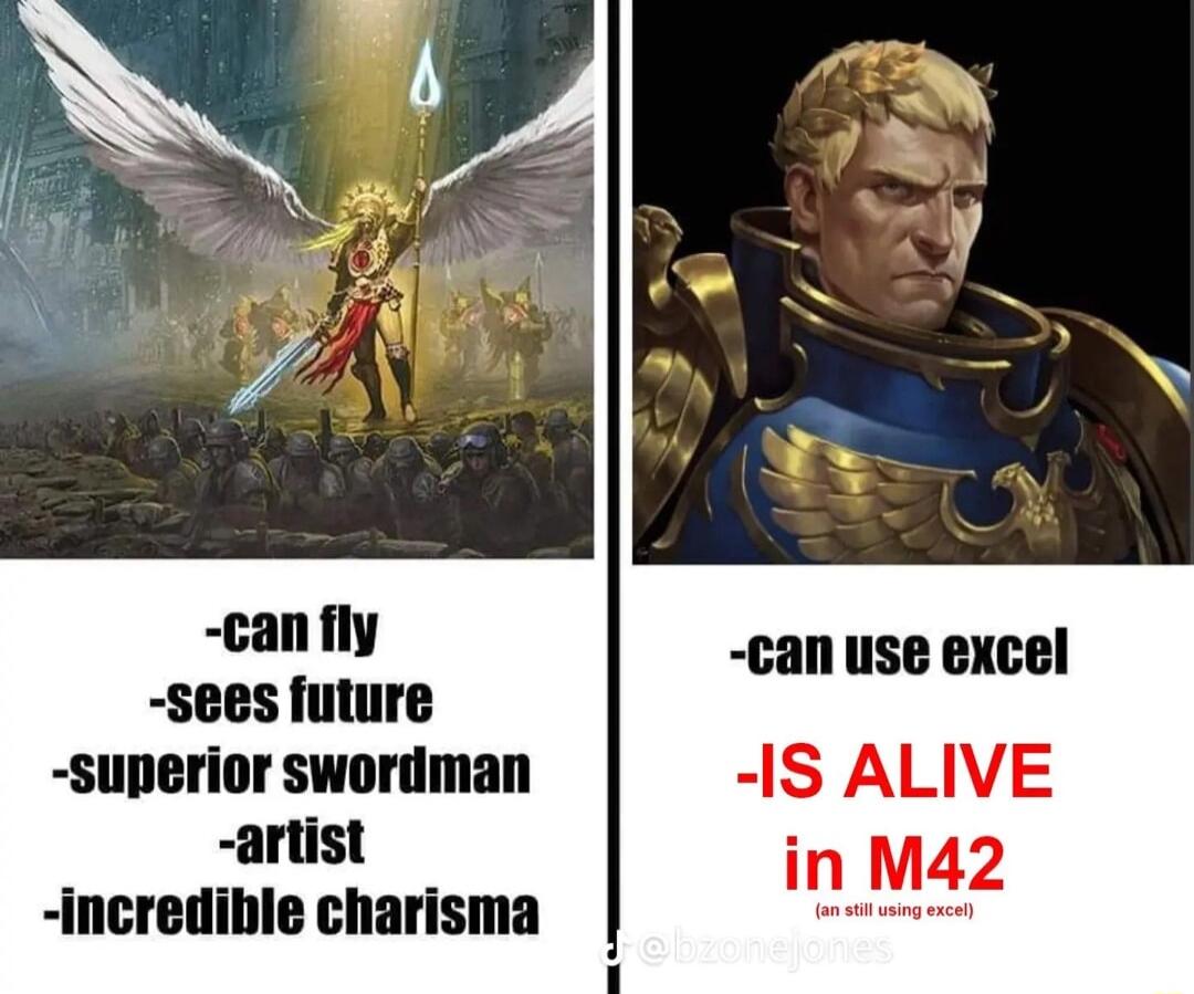 canfly can use excel sees future superior swordman IS ALIVE artist f 42 incredible charisma