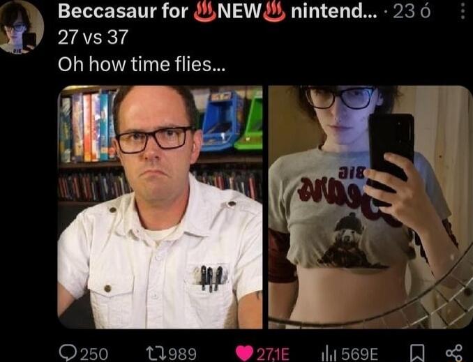 Beccasaur for YNEW nintend 230 27vs37 Oh how time flies