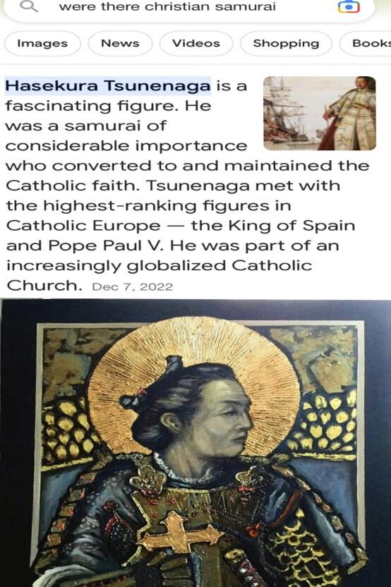 were there christian samurai Images News Videos Shopping Book Hasekura Tsunenaga is a fascinating figure He was a samurai of considerable importance who converted to and maintained the Catholic faith Tsunenaga met with the highest ranking figures in Catholic Europe the King of Spain and Pope Paul V He was part of an increasingly globalized Catholic Church
