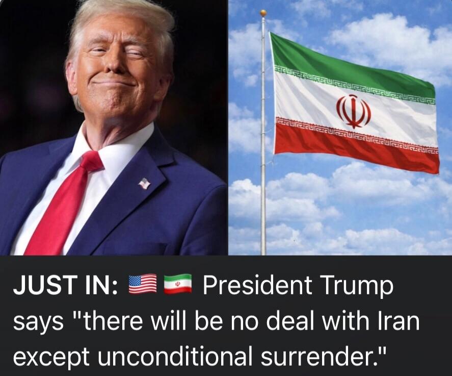 JUST IN: President Trump says 