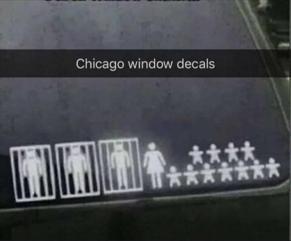 Chicago window decals Ll 53 comments I think the color of the stickers is wrong afungermanpoliticalparty 1d Q20 O