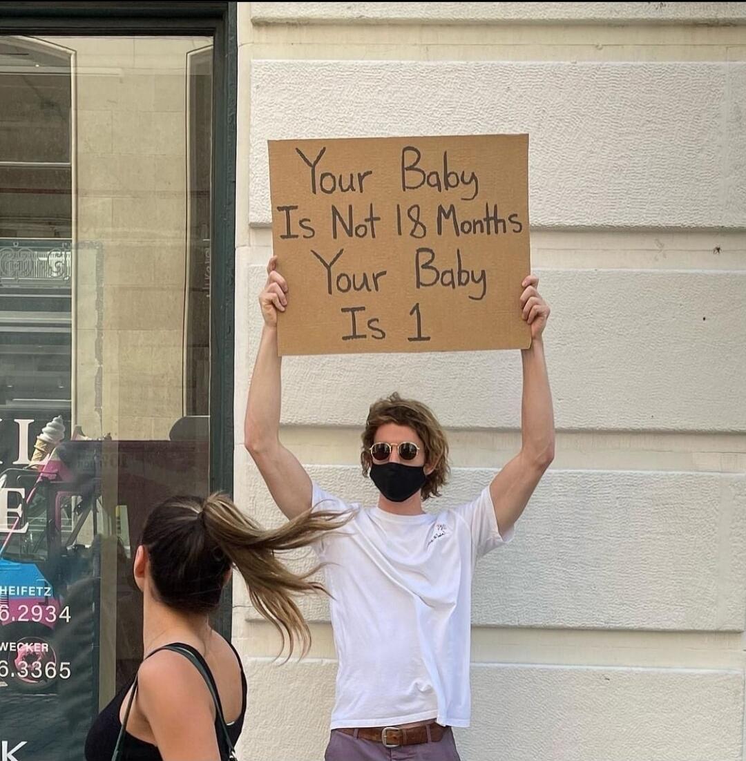 Your Baby Is Not 18 Months Your Baby Is 1