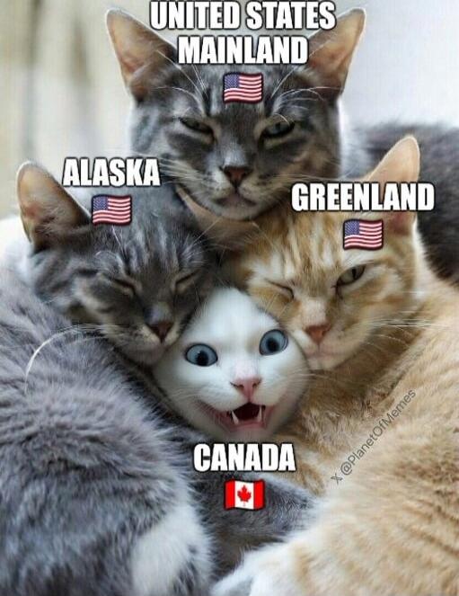 UNITED STATES MAINLAND
ALASKA
GREENLAND
CANADA