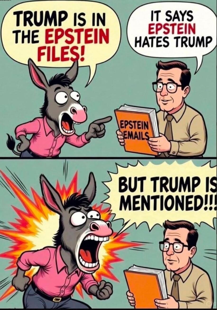 TRUMP IS IN THE EPSTEIN FILES! IT SAYS EPSTEIN hates TRUMP BUT TRUMP IS MENTIONED!!!