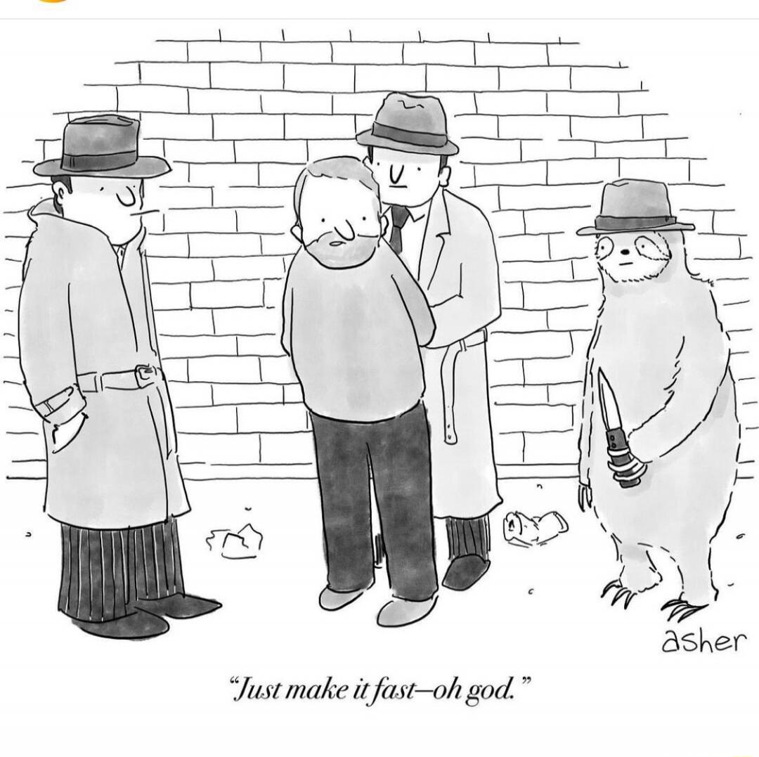 Just make it fast—oh god. Asher