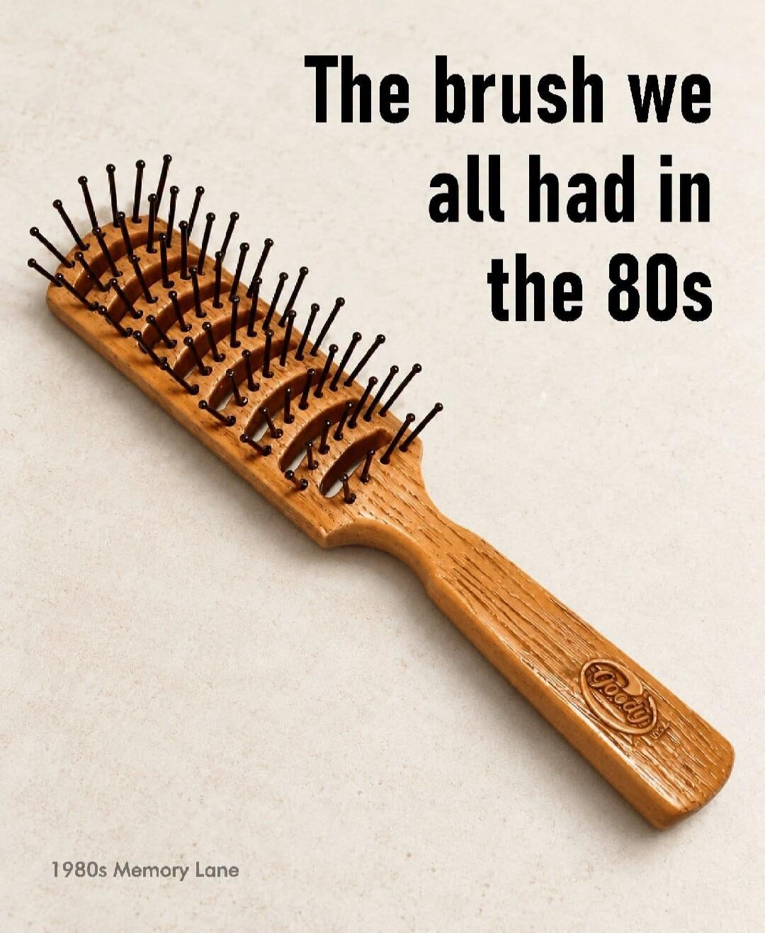The brush we all had in the 80s 1980s Memory Lane