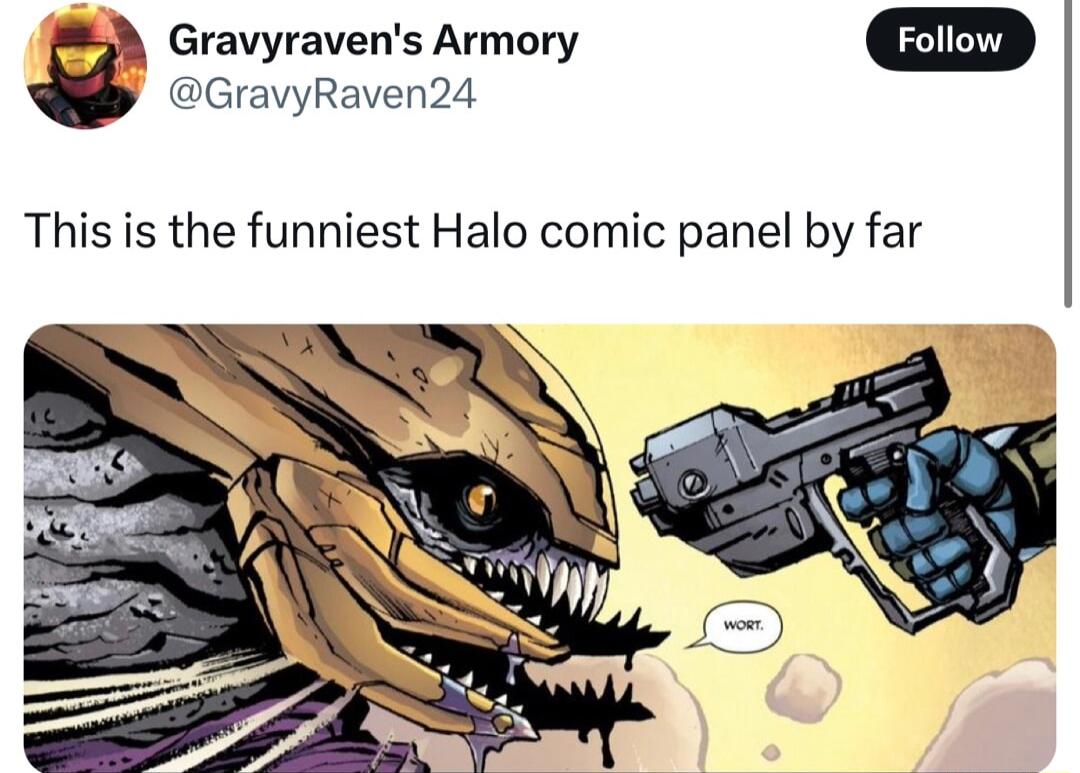 Gravyravens Armory GravyRaven24 This is the funniest Halo comic panel by far