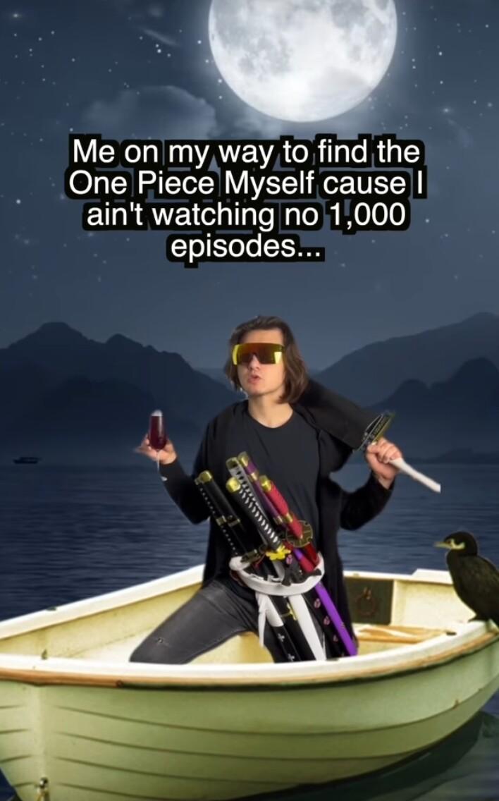 s LV EX A AR RG One Piece Myself causel aint watching no 1000 episodes
