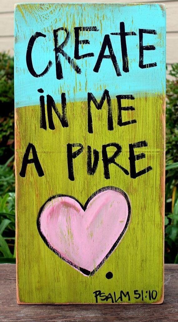 CREATE IN ME A PURE\nPSALM 51:10