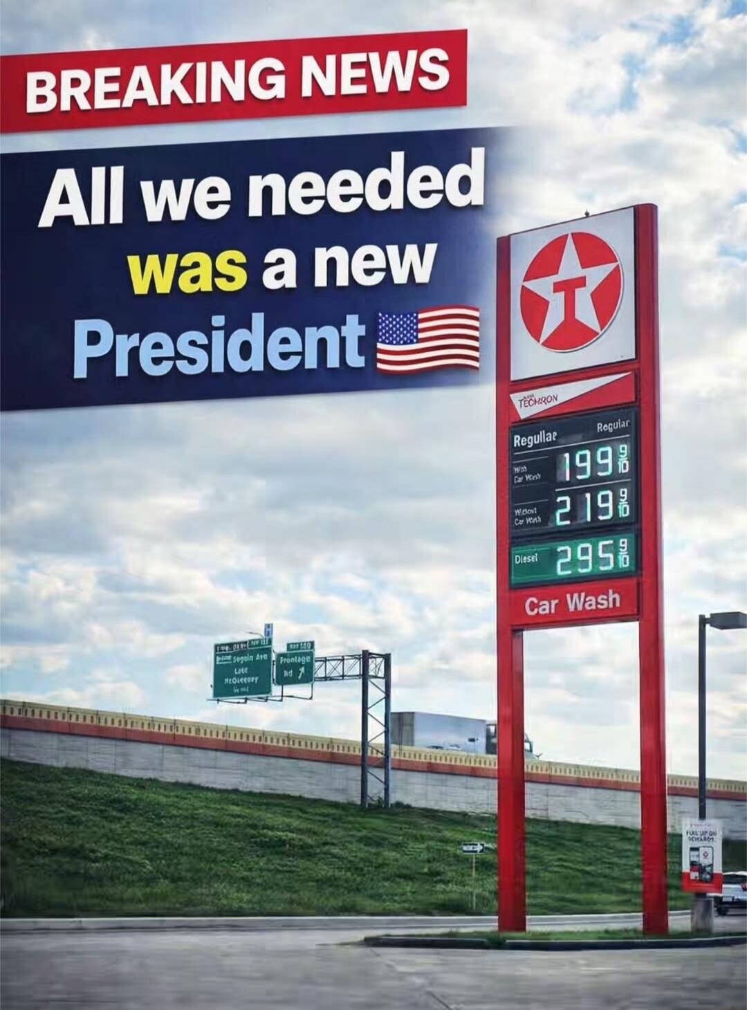 BREAKING NEWS All we needed was a new President  Session ID: 1051207.