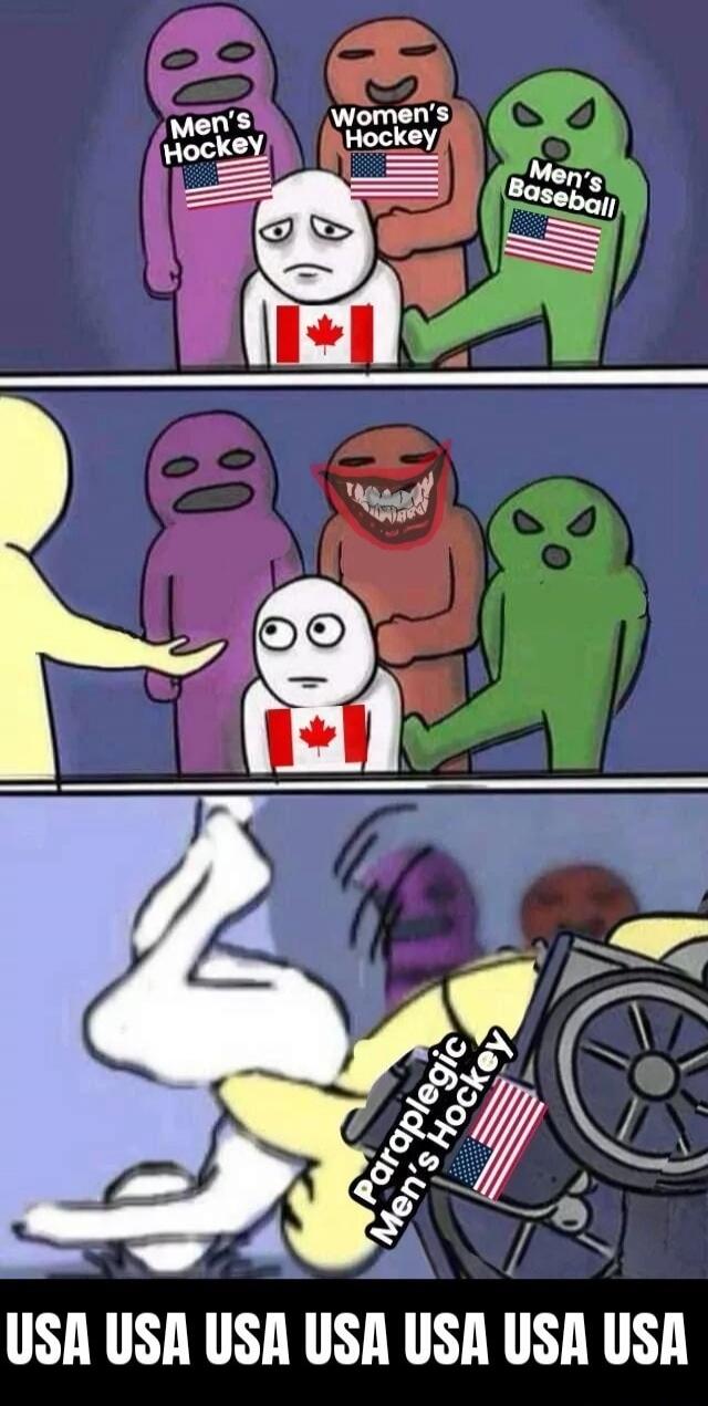 Men's Hockey Women's Hockey Men's Baseball Paraplegic Men's Hockey USA USA USA USA USA USA USA USA